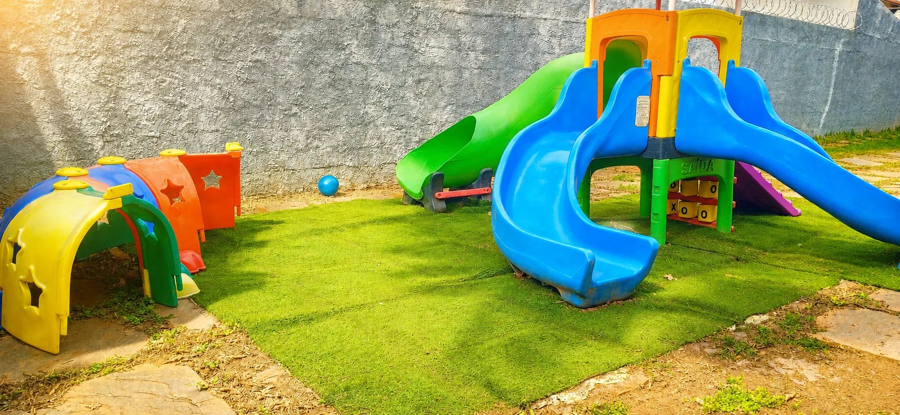 Playground externo da unidade CELD Lagoa Santa